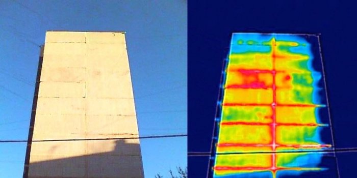 Тепловизионное обследование зданий в Владивостоке